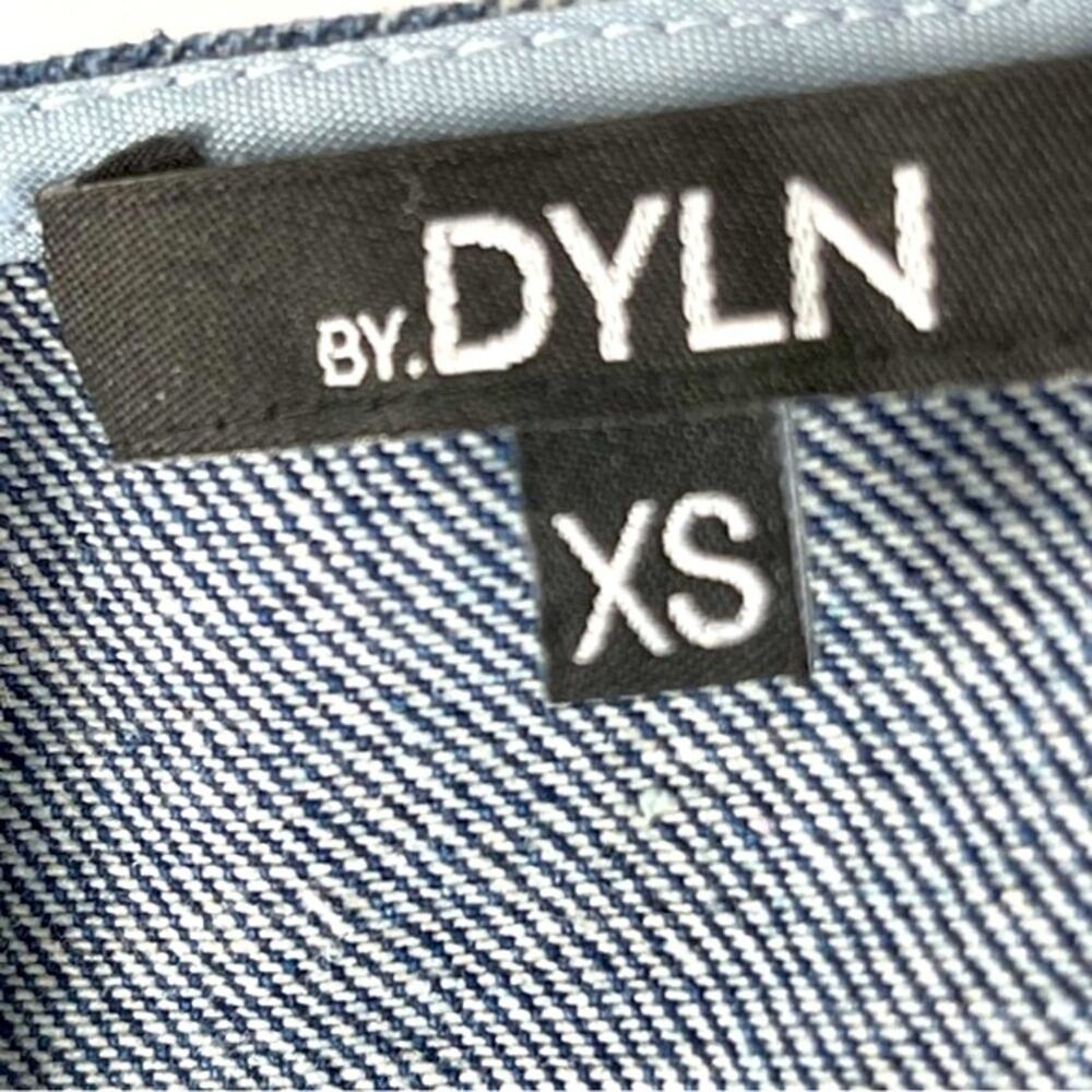 BY.DLYN Jamison Corset Light Blue Denim Back Zip - XS - Picture 10 of 13